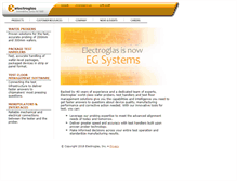 Tablet Screenshot of electroglas.com